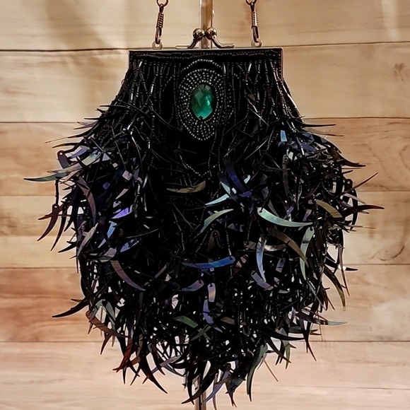 Wildly Irridecent Chico's Evening Bag - Picture 1 of 10